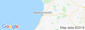 Aberystwyth map